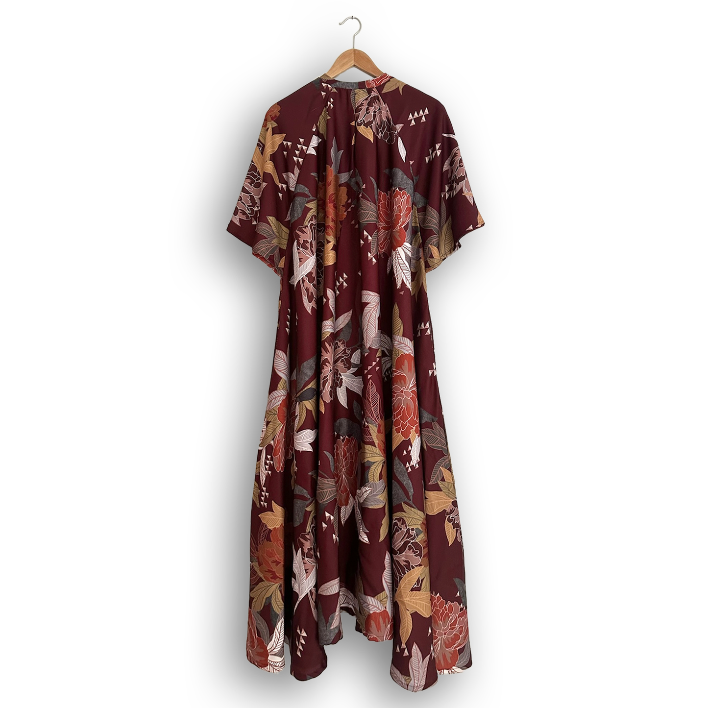 MUMU Dress Maple Burgundy