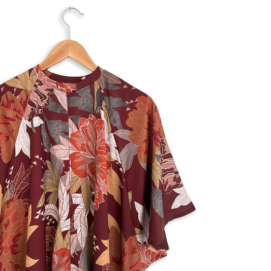 MUMU Dress Maple Burgundy