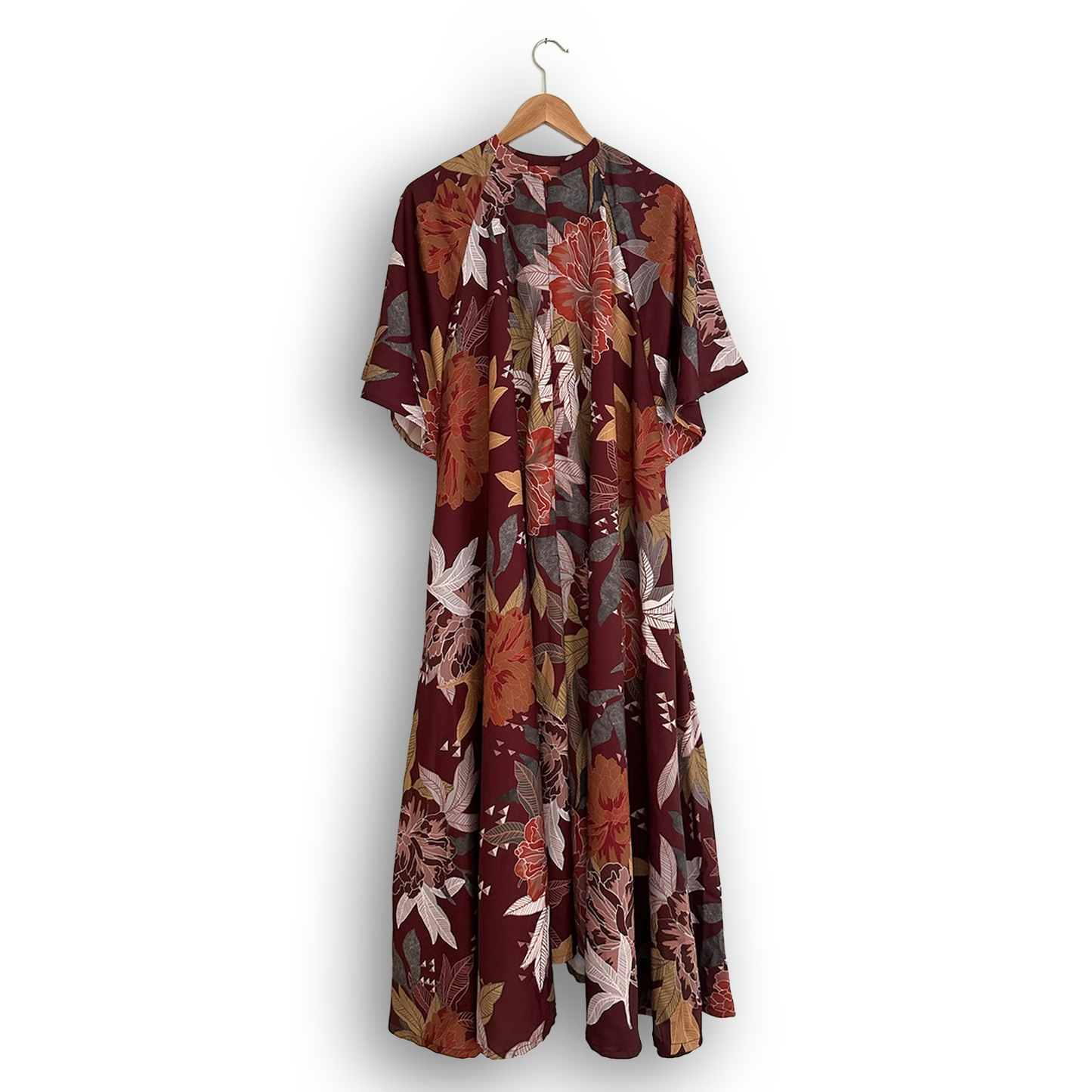 MUMU Dress Maple Burgundy
