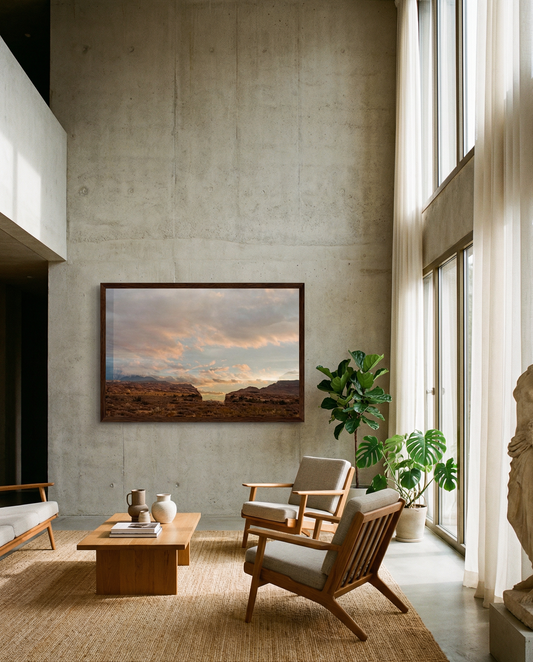 MOAB | Fine Art Print - Premium Matte Paper Wooden Framed Poster